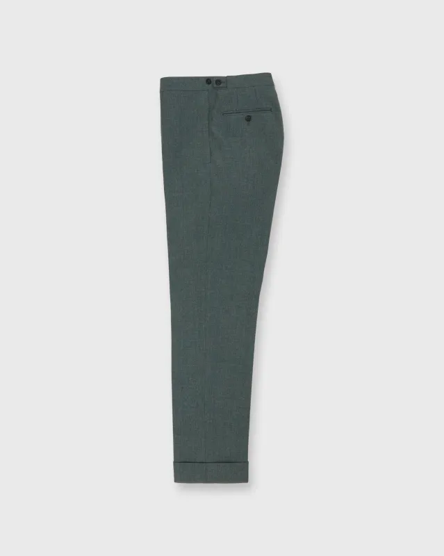 Side-Tab Dress Trouser in Meadow Country Cloth sold by Mashburn