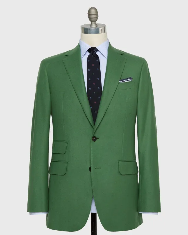 Kincaid No. 2 Jacket in Fern Flannel made by Sid Mashburn