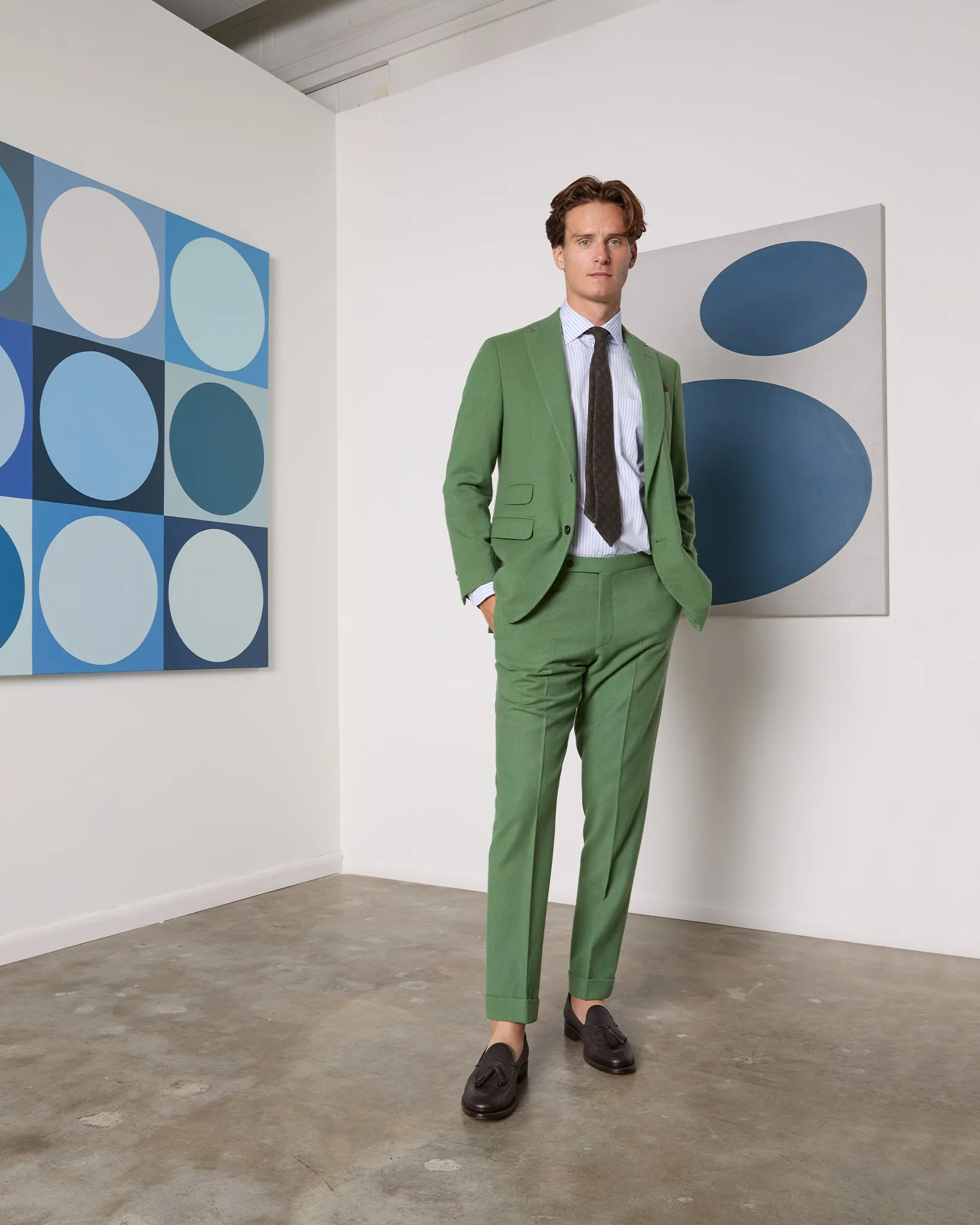 Kincaid No. 2 Jacket in Fern Flannel sold by Mashburn product image thumbnail 5