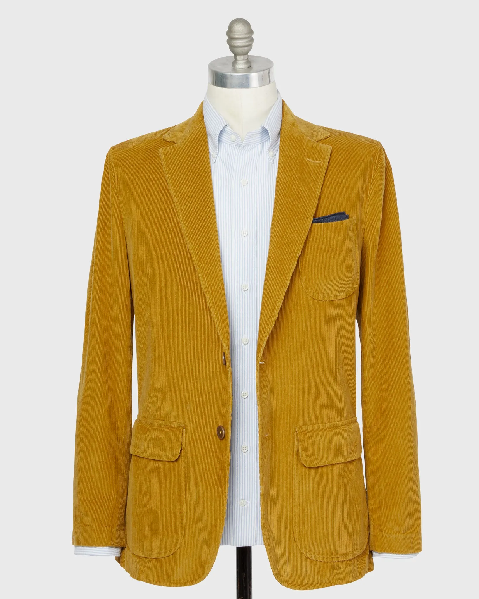 Butcher Jacket in Goldenrod Corduroy sold by Mashburn product image thumbnail 4