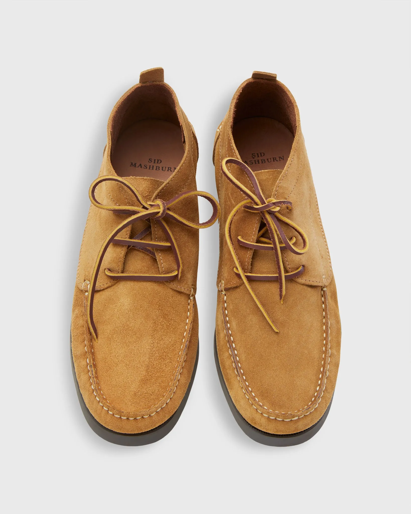Chukka Camp Moccasin in Tan Suede sold by Mashburn product image thumbnail 3