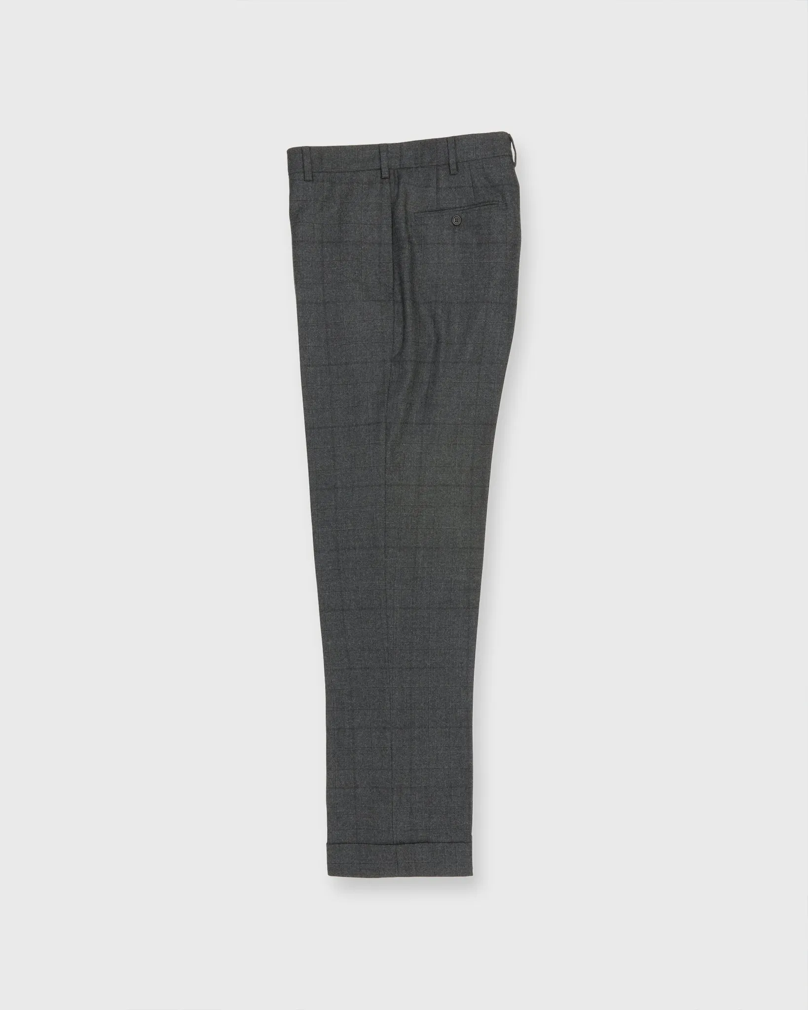 Virgil No. 2 Suit in Charcoal Glen Plaid Flannel sold by Mashburn product image thumbnail 4