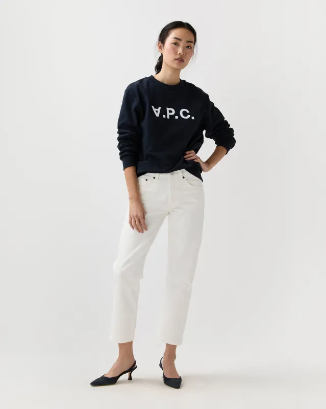 Standard Grand Vpc Sweatshirt in Dark Navy/Ecru sold by Mashburn