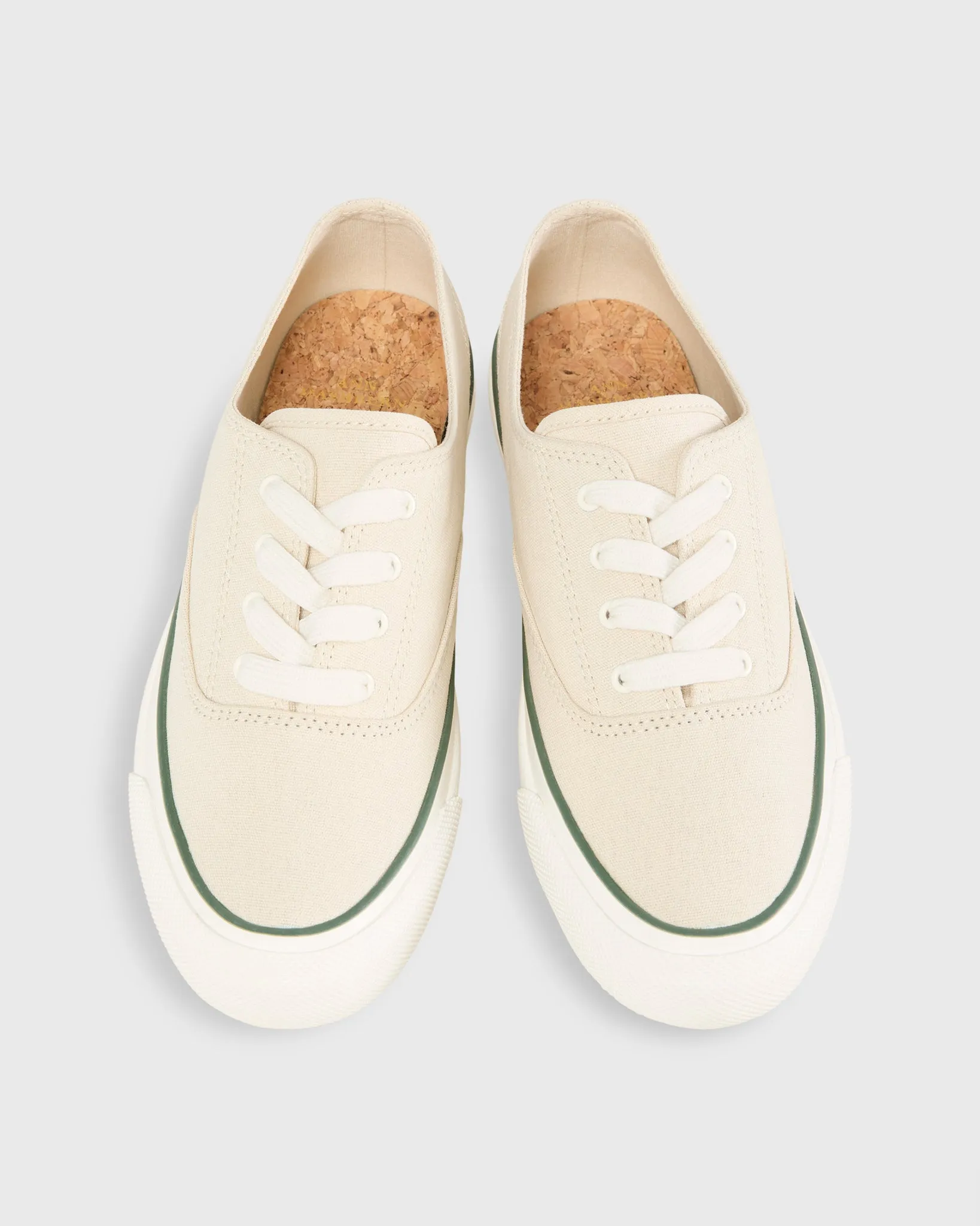 Quint Sneaker in Natural Canvas sold by Mashburn product image thumbnail 2