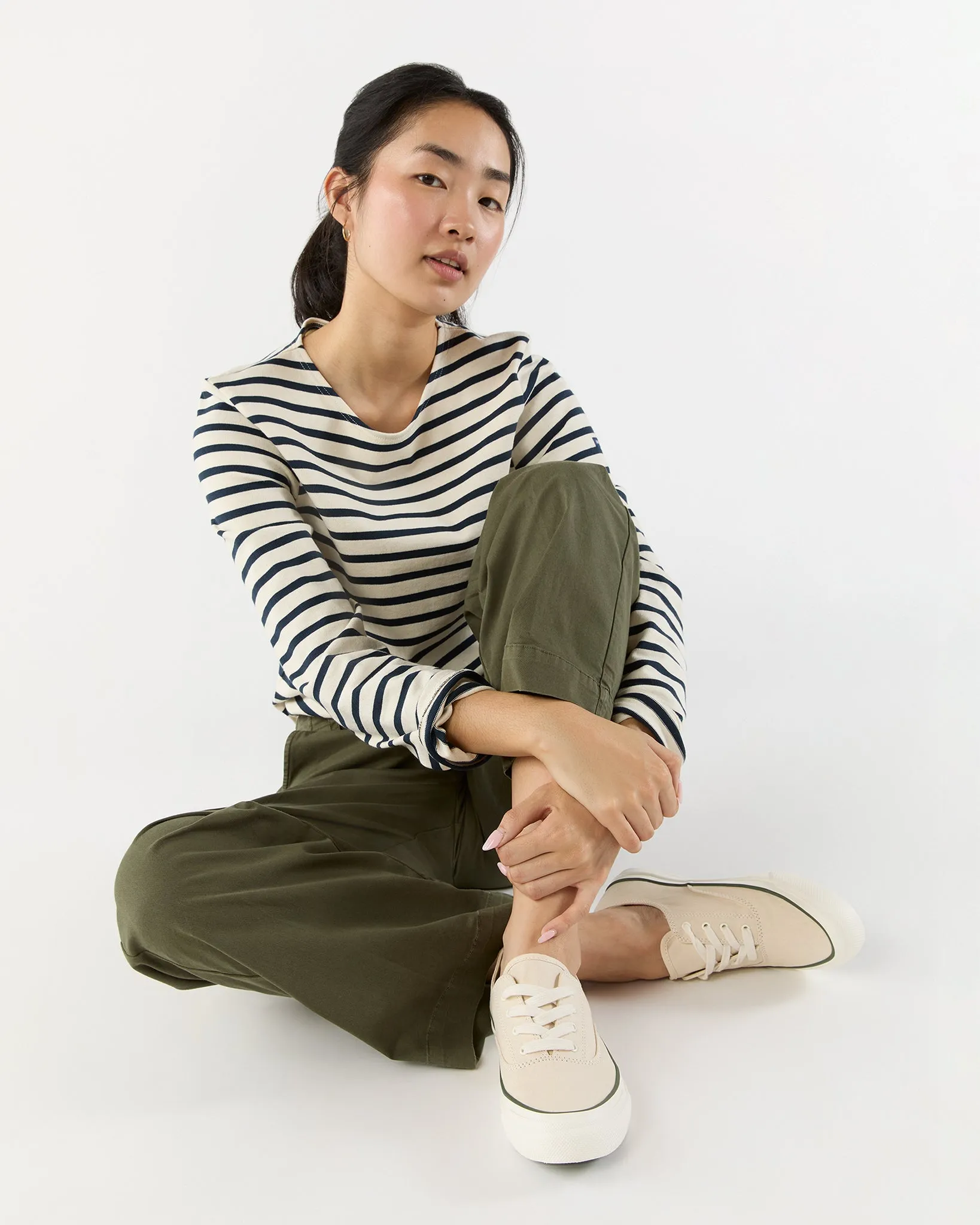 Quint Sneaker in Natural Canvas sold by Mashburn product image thumbnail 4