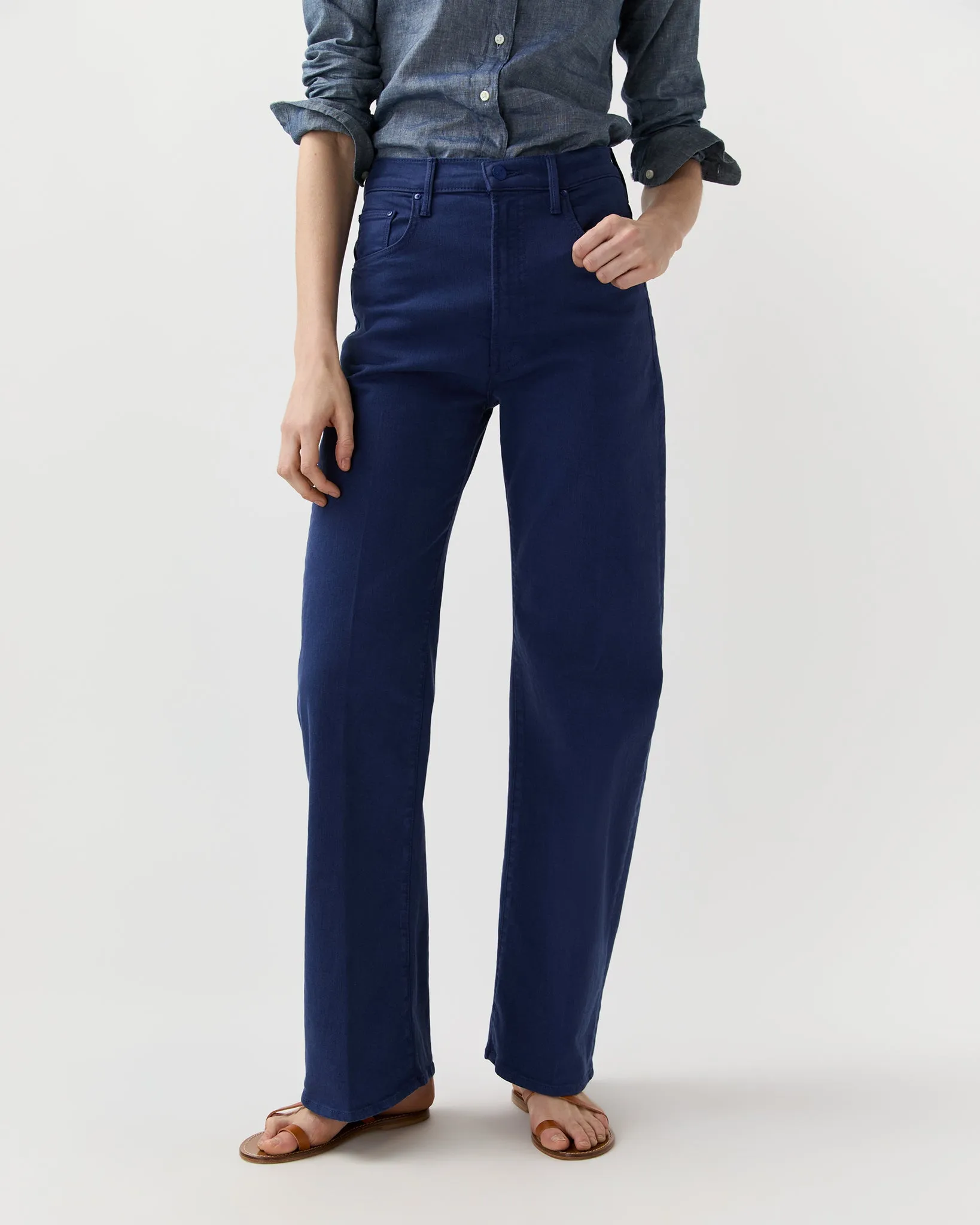 The Lasso Sneak Jean in Estate Blue sold by Mashburn product image thumbnail 3
