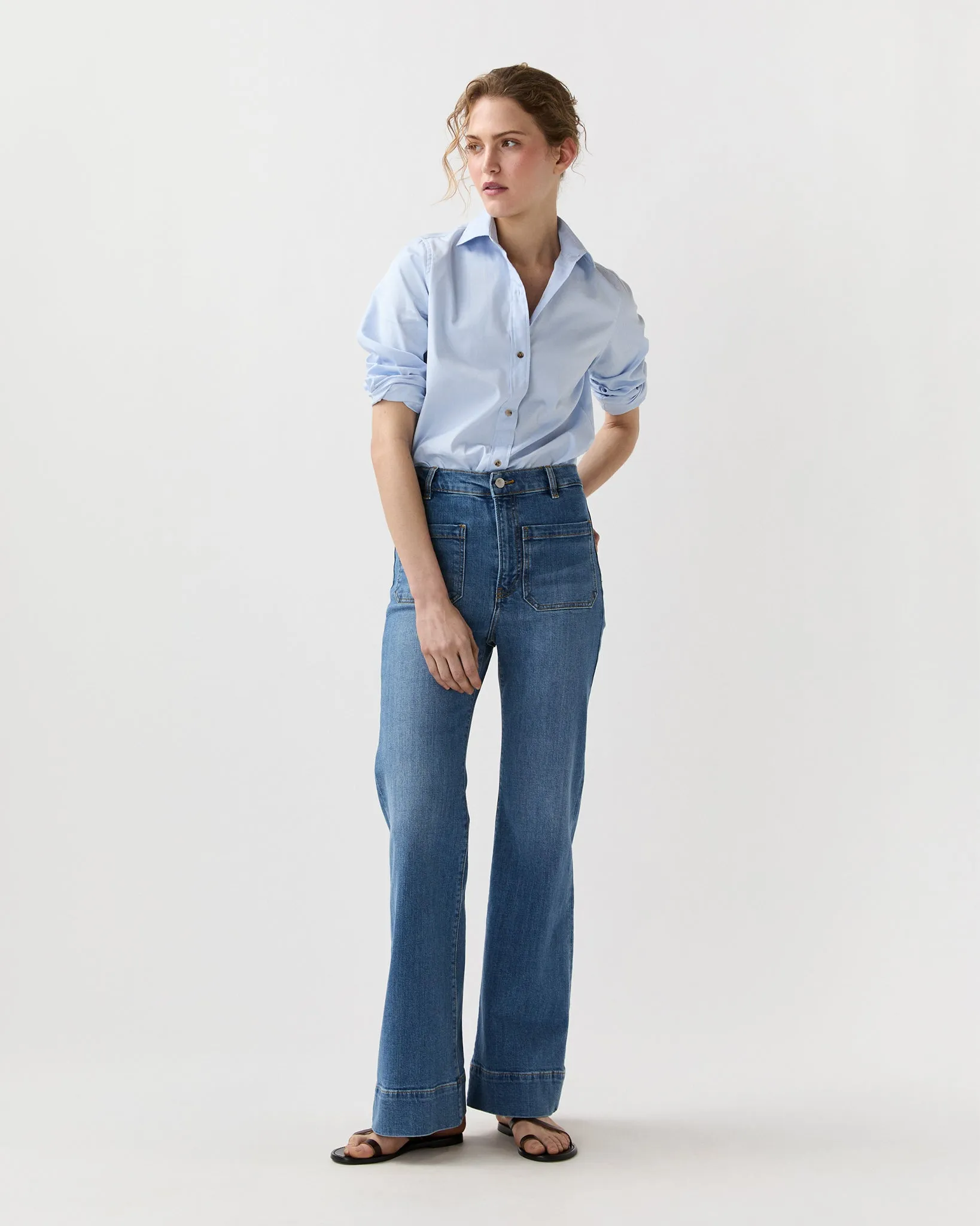 St Monica Jean in Vintage 70 sold by Mashburn