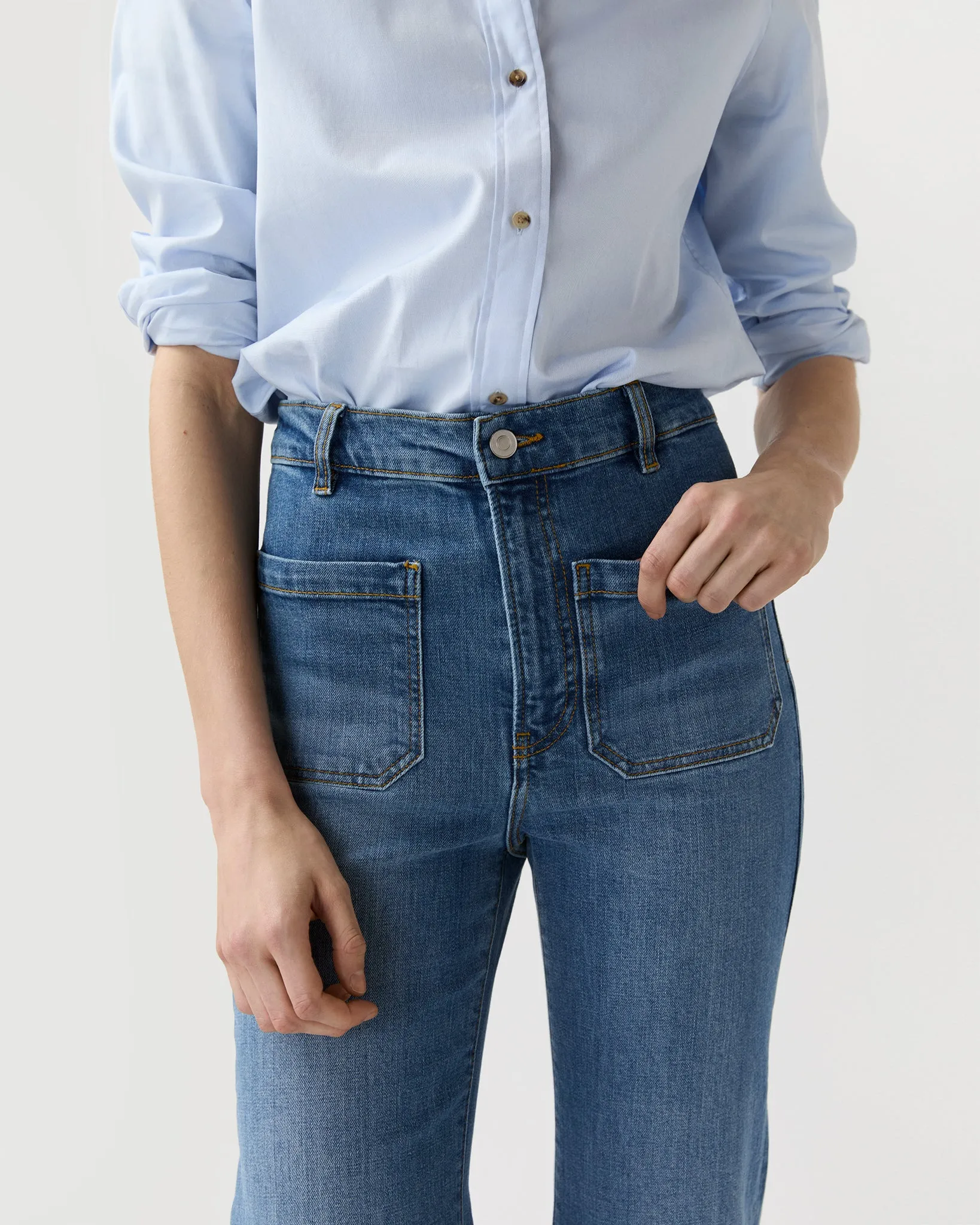 St Monica Jean in Vintage 70 sold by Mashburn product image thumbnail 2