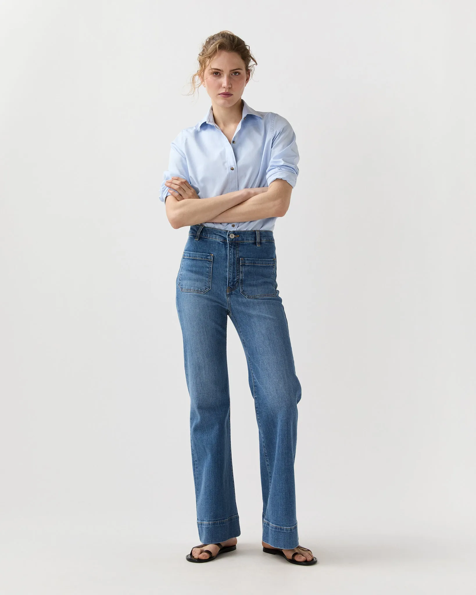 St Monica Jean in Vintage 70 sold by Mashburn product image thumbnail 4