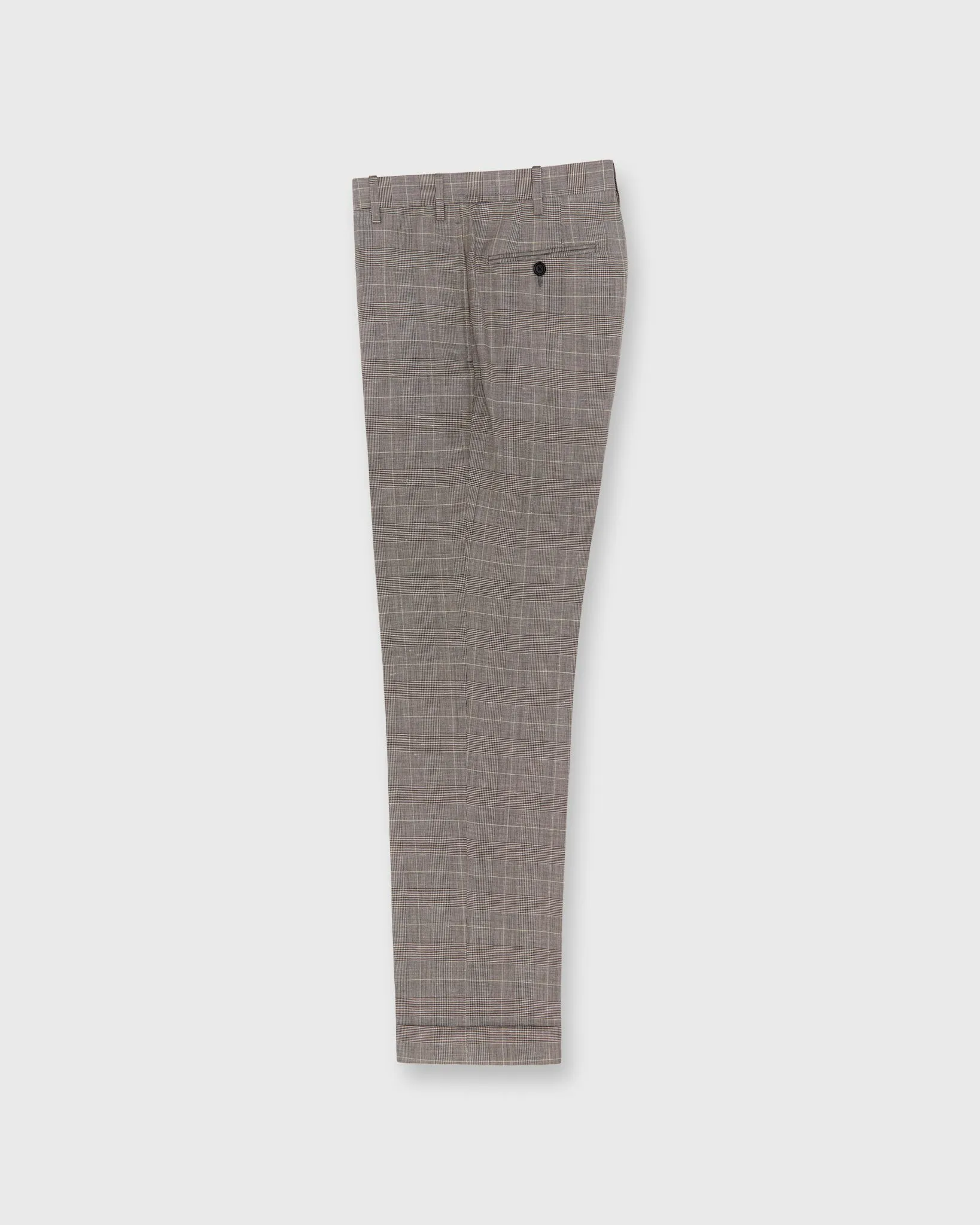 Virgil No. 3 Suit in Mocha/Bone Glenplaid Plainweave sold by Mashburn product image thumbnail 4