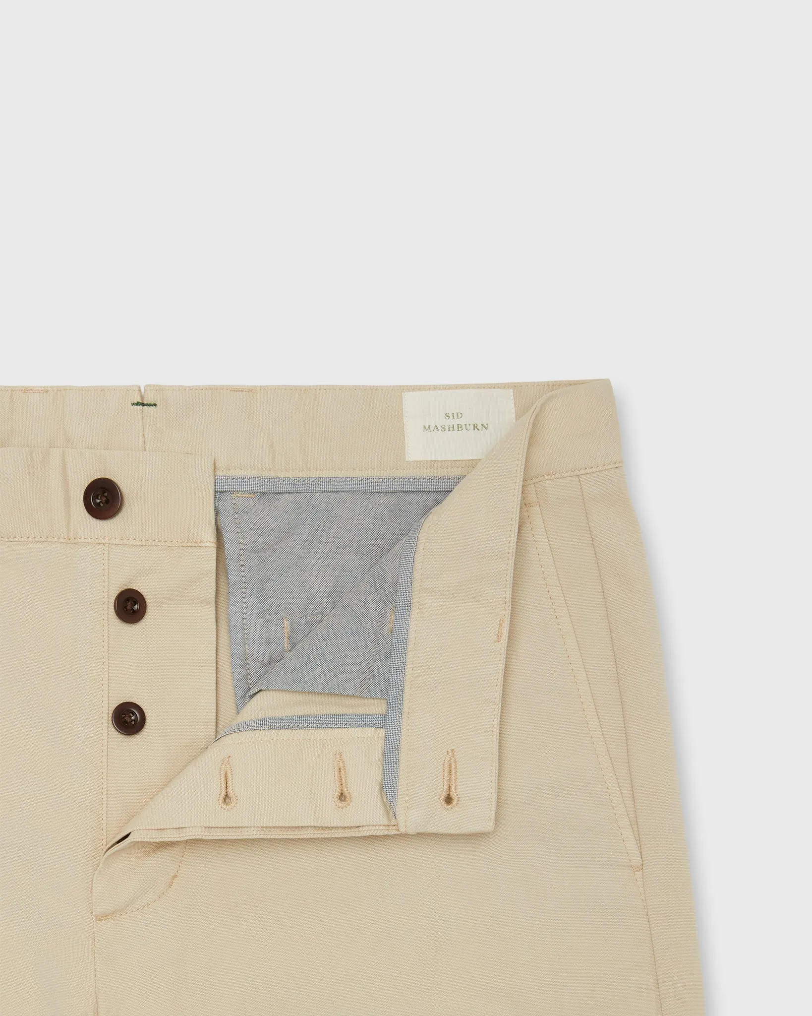 Garment-Dyed Field Pant in Khaki Summer Canvas sold by Mashburn product image thumbnail 3