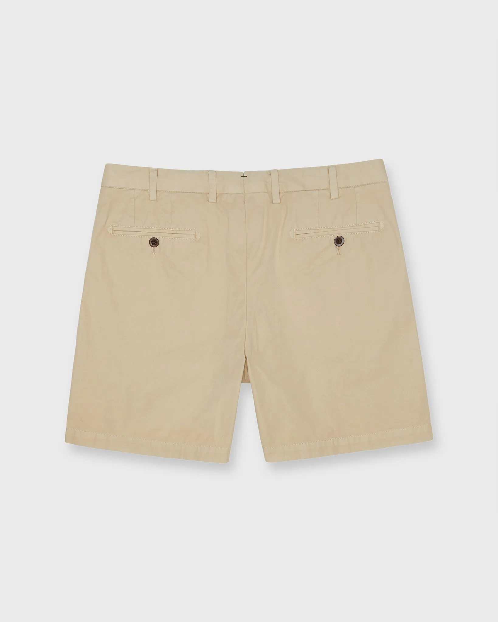 Garment-Dyed Short in Khaki AP Twill sold by Mashburn product image thumbnail 2