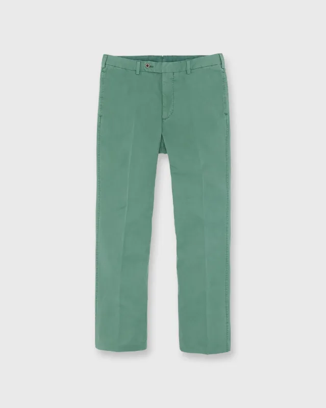 Garment-Dyed Sport Trouser in Clover AP Twill sold by Mashburn