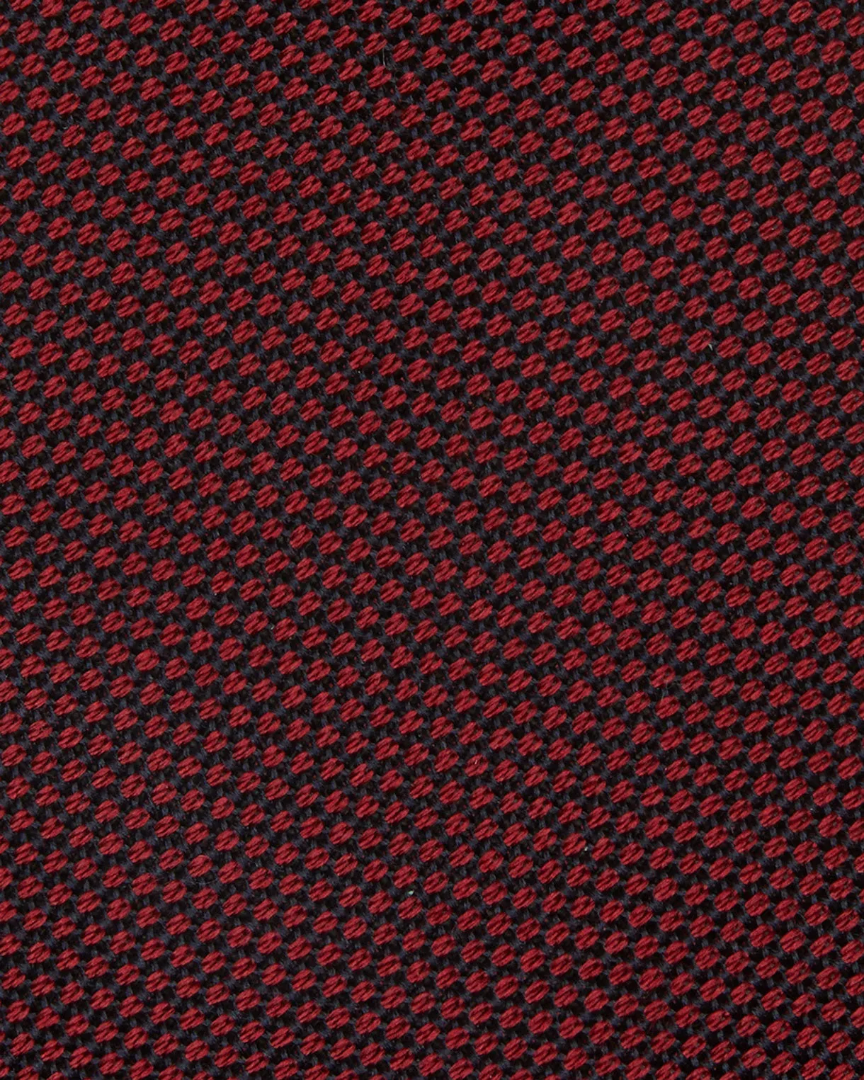 Silk Fino Grenadine Tie in Red/Navy sold by Mashburn product image thumbnail 2