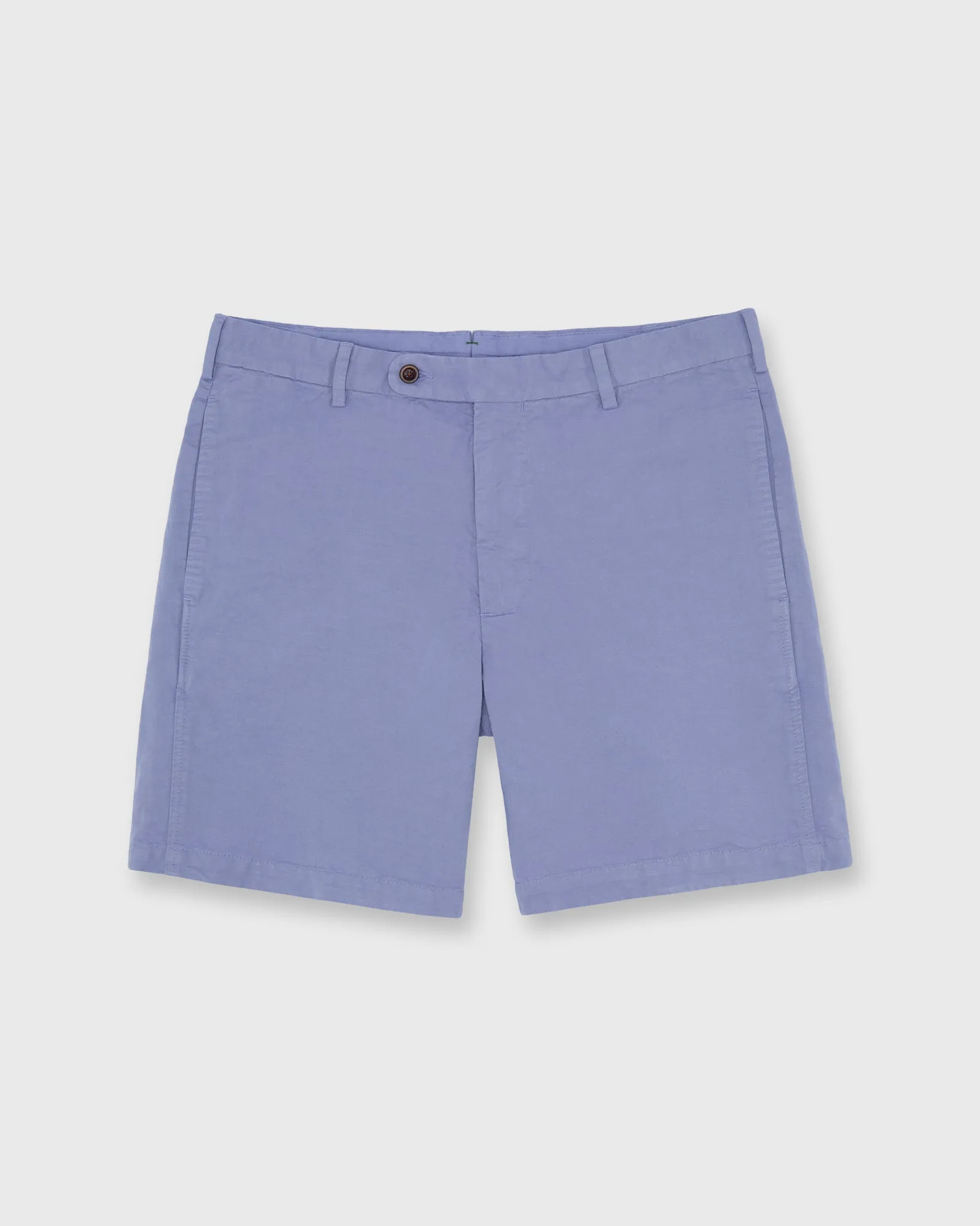 Garment-Dyed Short in Periwinkle Cotolino Twill sold by Mashburn