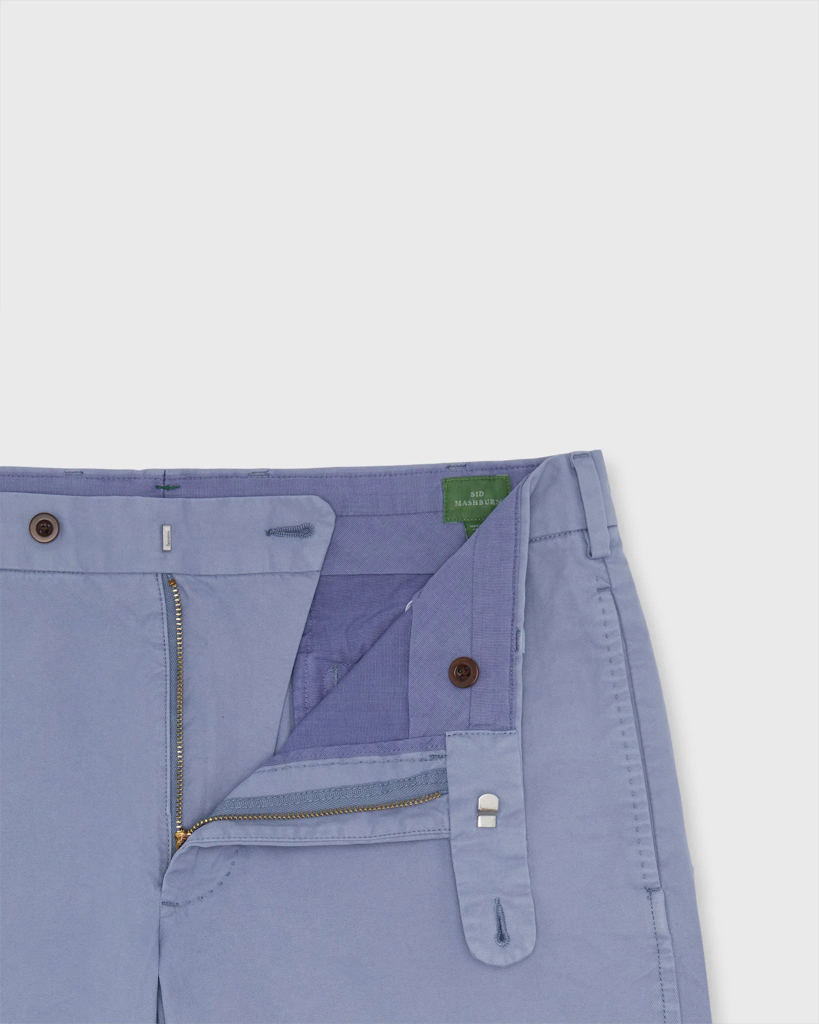 Garment-Dyed Short in Pigeon AP Twill sold by Mashburn product image thumbnail 3