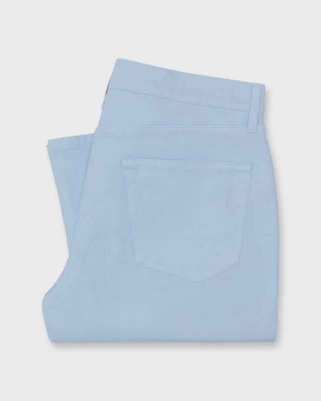Clift Straight-Leg Jean in Sky Garment-Dyed Stretch Denim sold by Mashburn