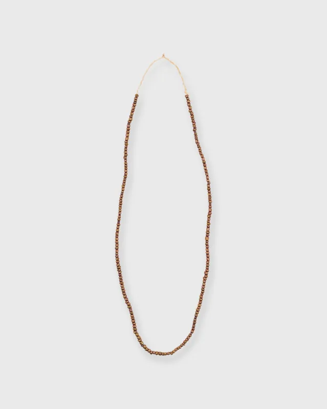 Very Small African Beads in Copper made by Mashburn