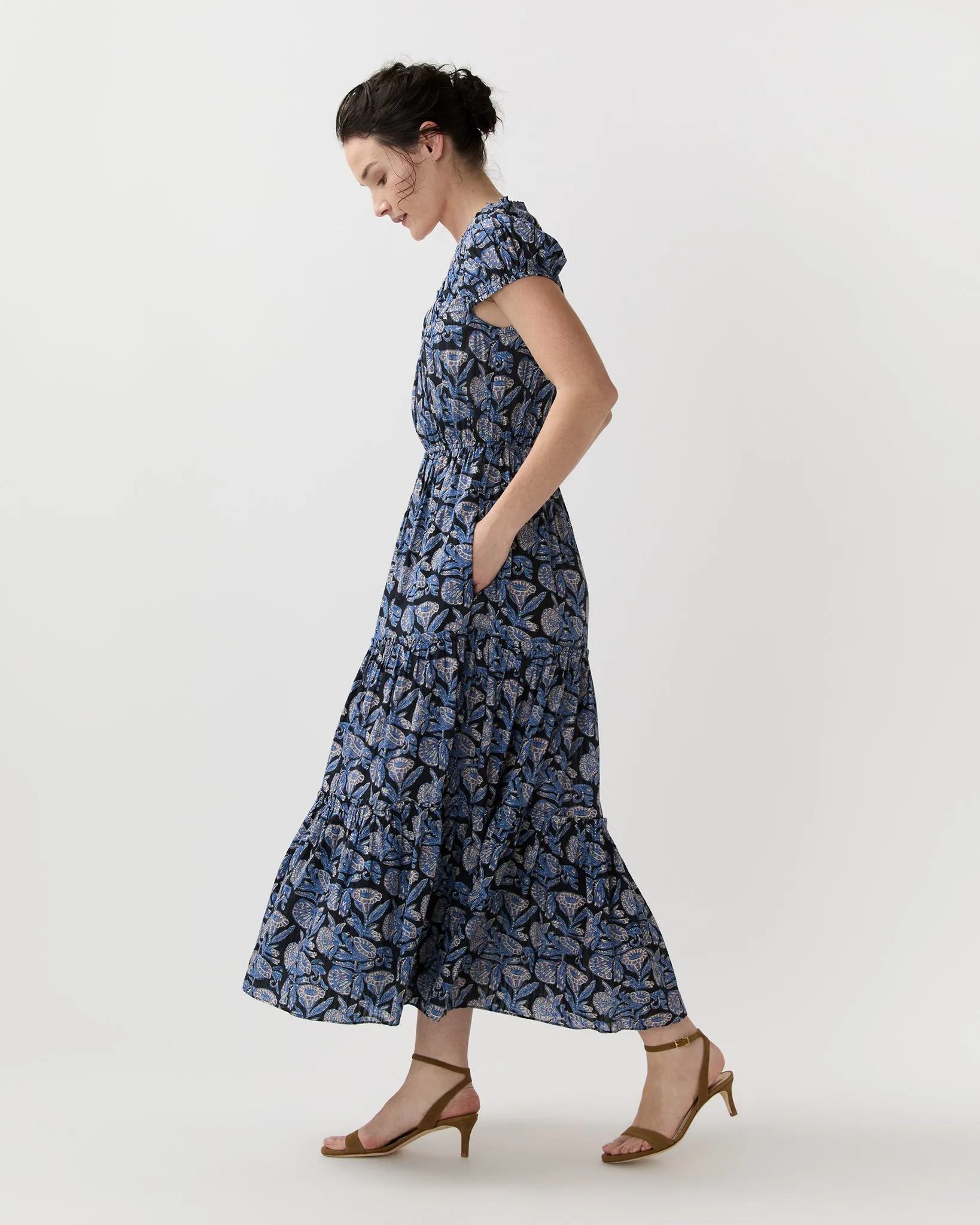 Alexi Midi Dress in Zinnia sold by Mashburn product image thumbnail 4