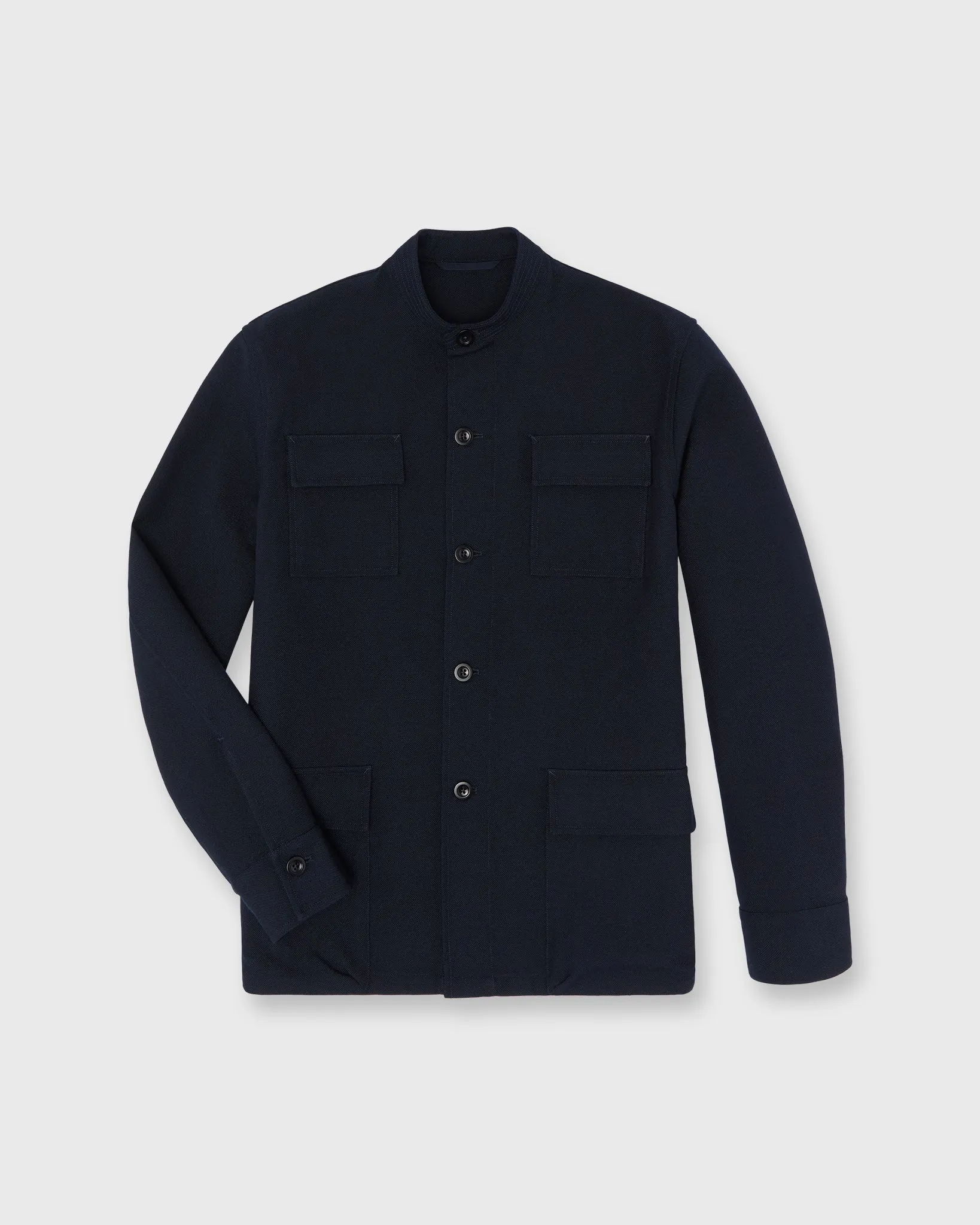 Scout Jacket in Navy Country Cloth sold by Mashburn
