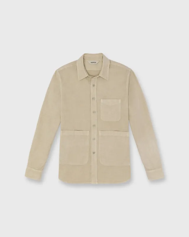 UT Shirt in Beige made by Aspesi