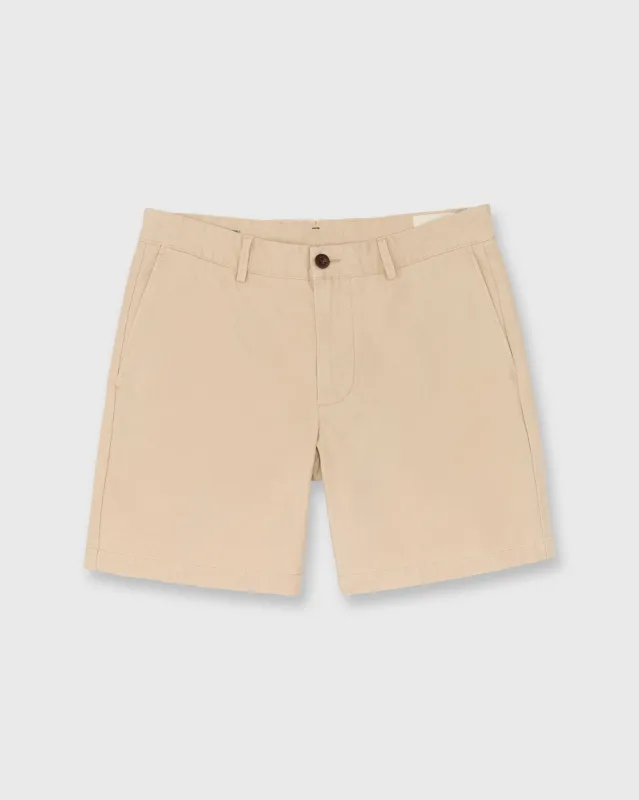 Field Short in Khaki Lightweight Canvas sold by Mashburn