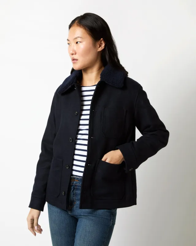 New Julia Jacket in Dark Blue made by A.P.C.