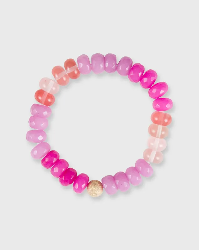 Semi Precious Beaded Bracelet in Upside Down made by Mashburn