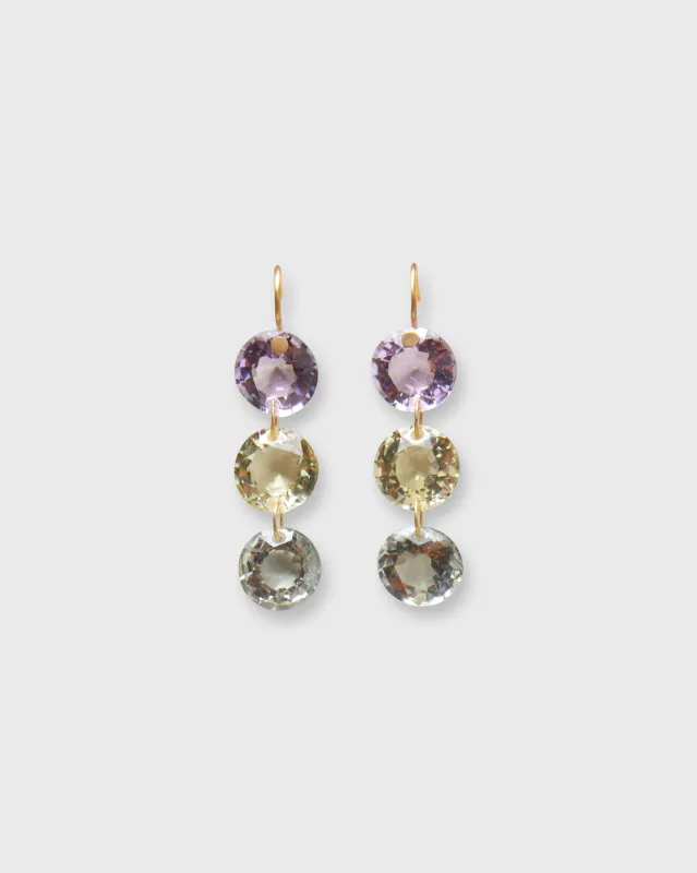 Rivieres Earrings in Multicolored Pastel sold by Mashburn