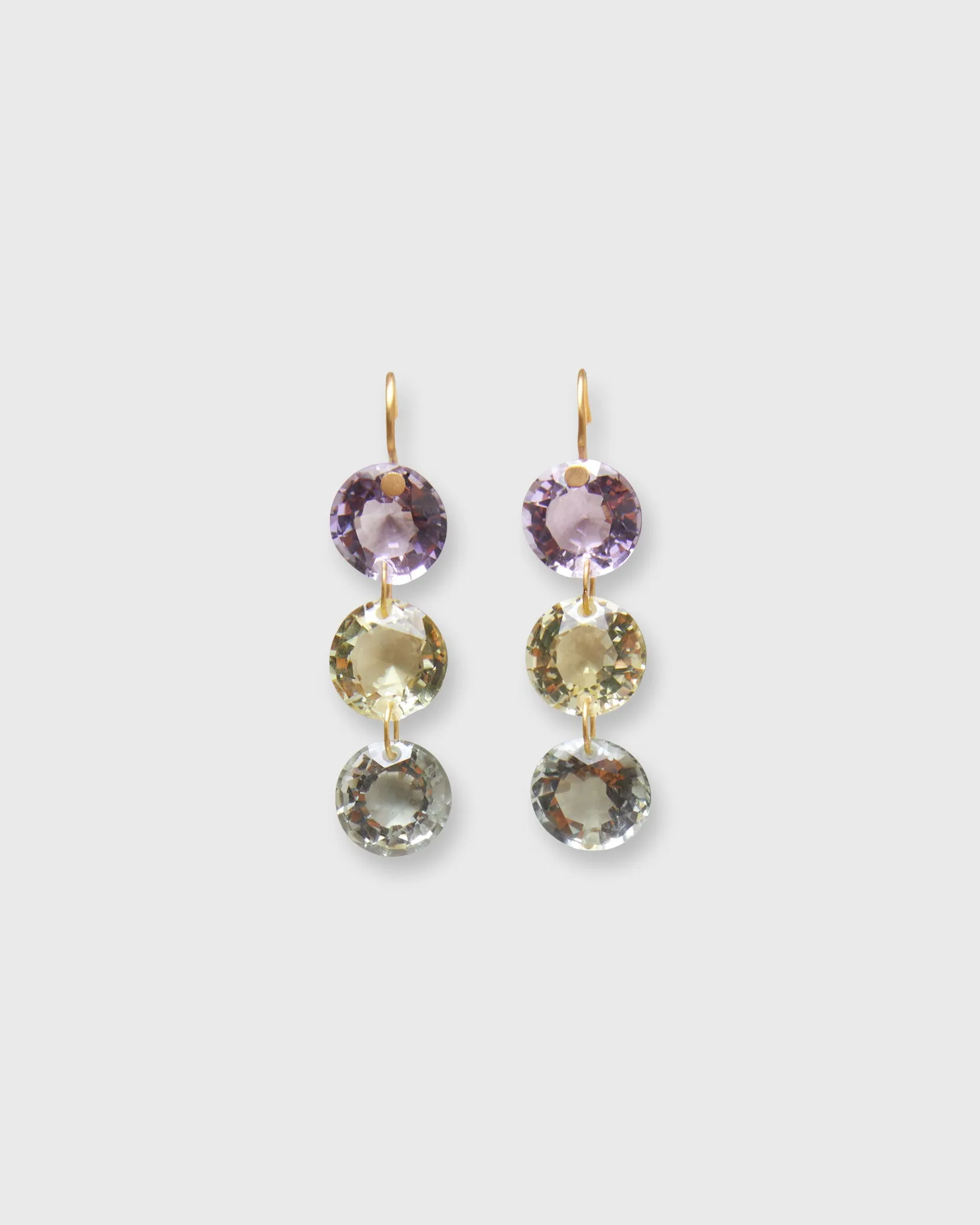Rivieres Earrings in Multicolored Pastel sold by Mashburn