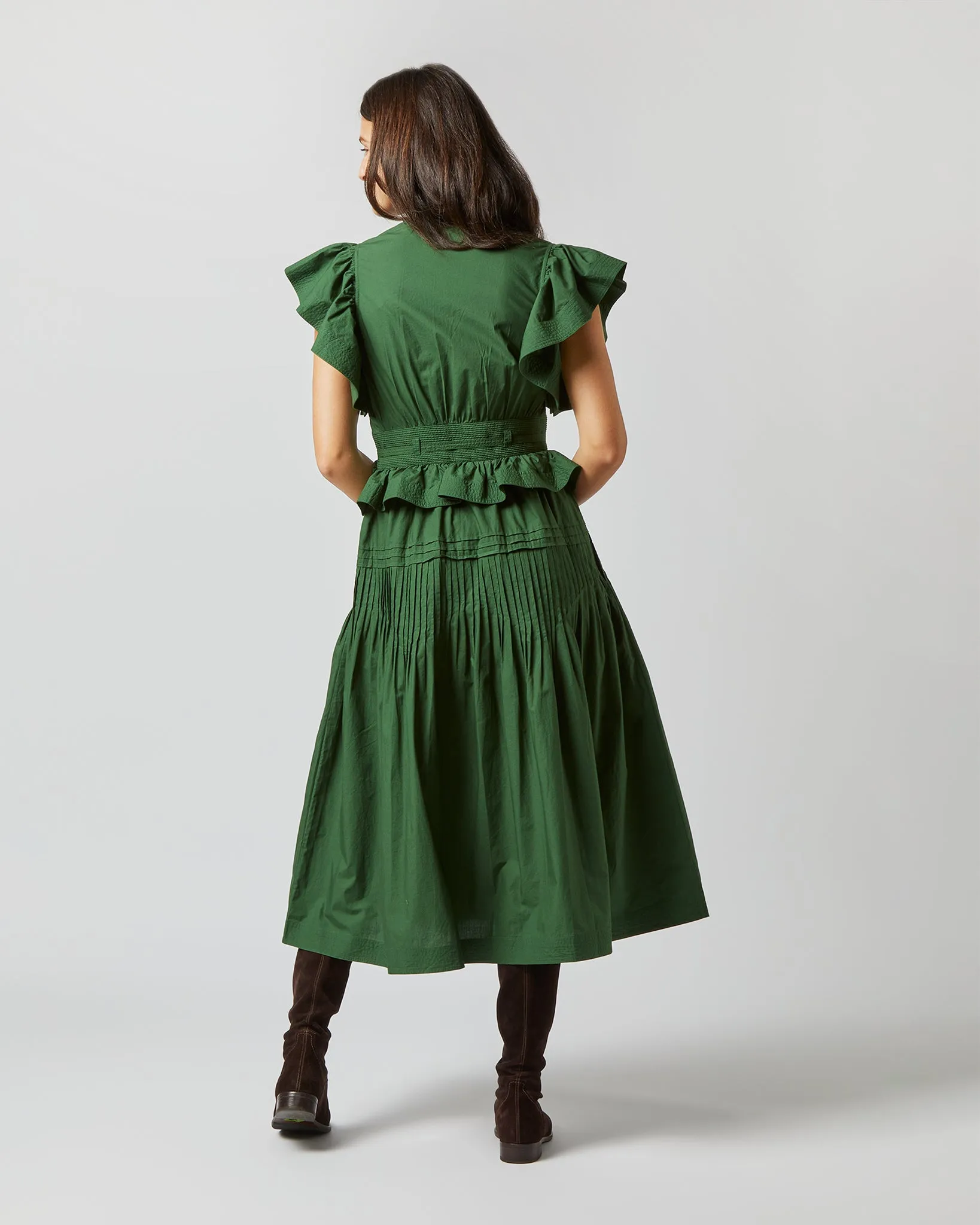Florence Dress in Juniper sold by Mashburn product image thumbnail 3