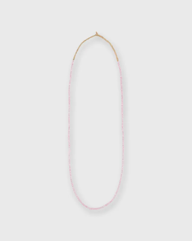 Tiny African Beads in Pink made by Mashburn