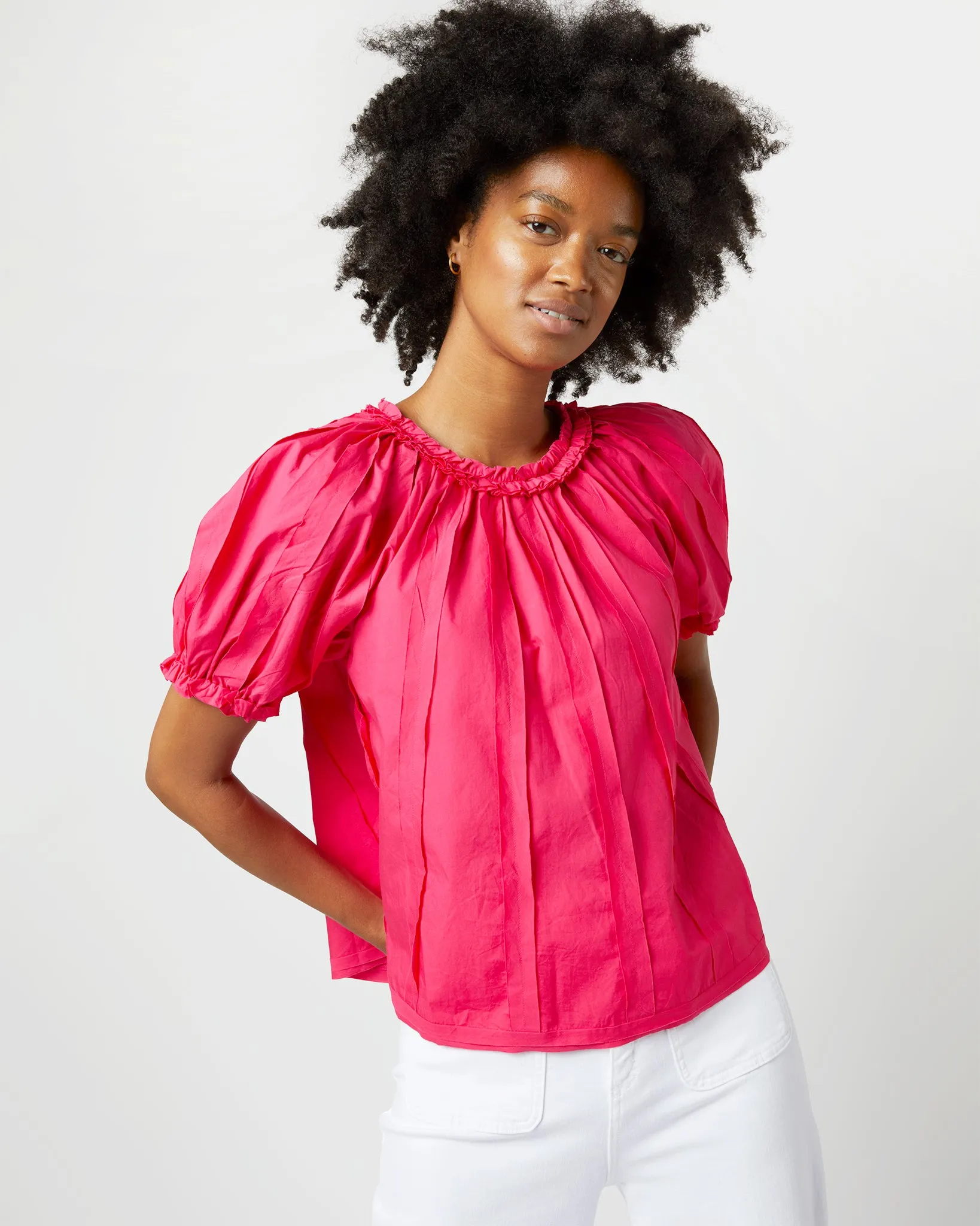 Lora Top in Orchid sold by Mashburn product image thumbnail 2