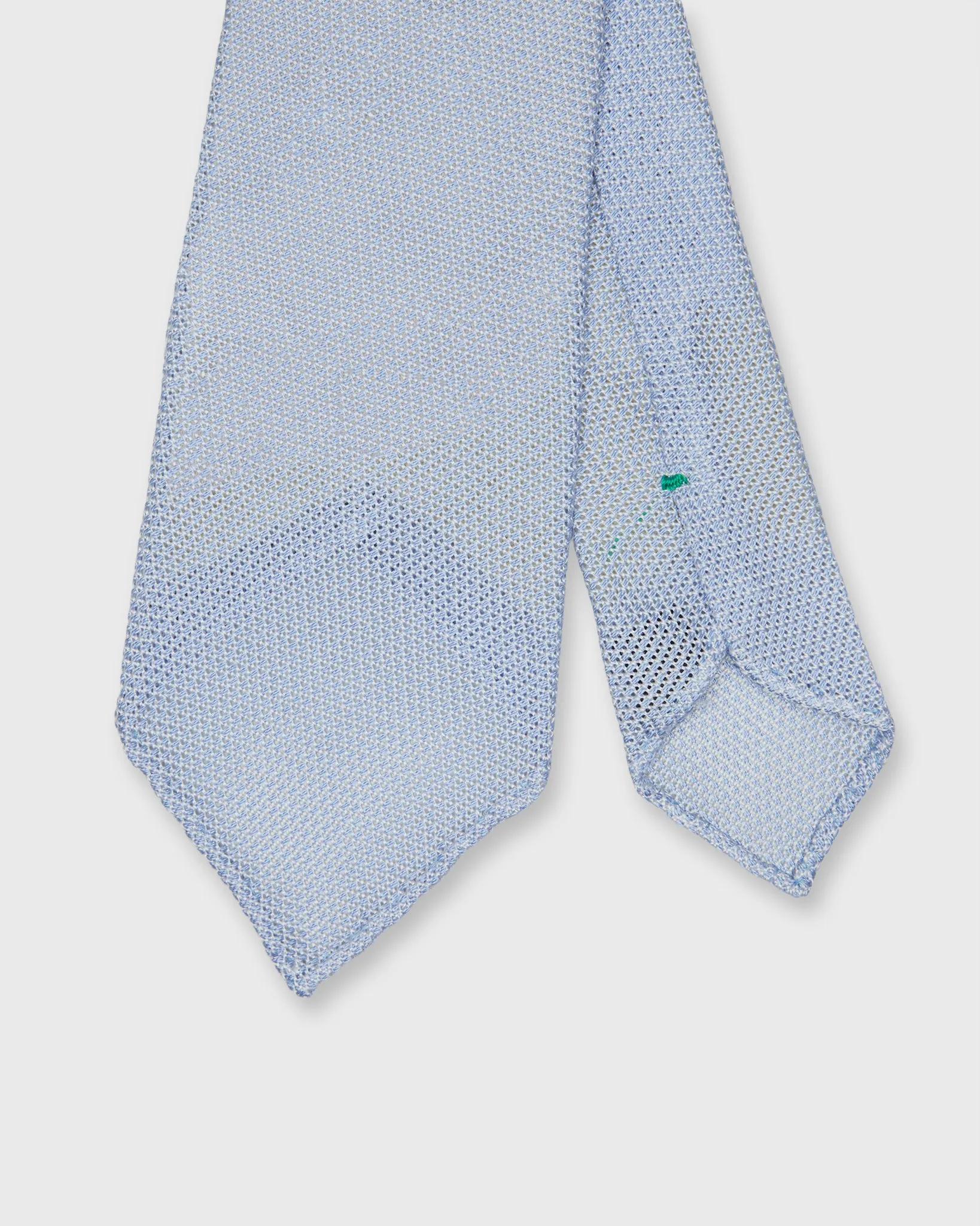 Silk Fino Grenadine Tie in Sky sold by Mashburn