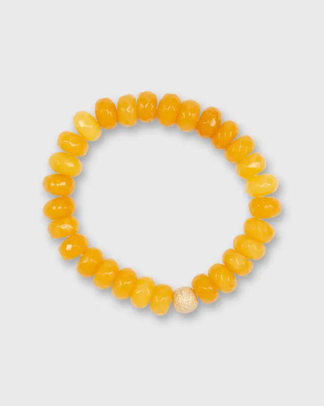 Monochrome Beaded Bracelet in Yellow sold by Mashburn