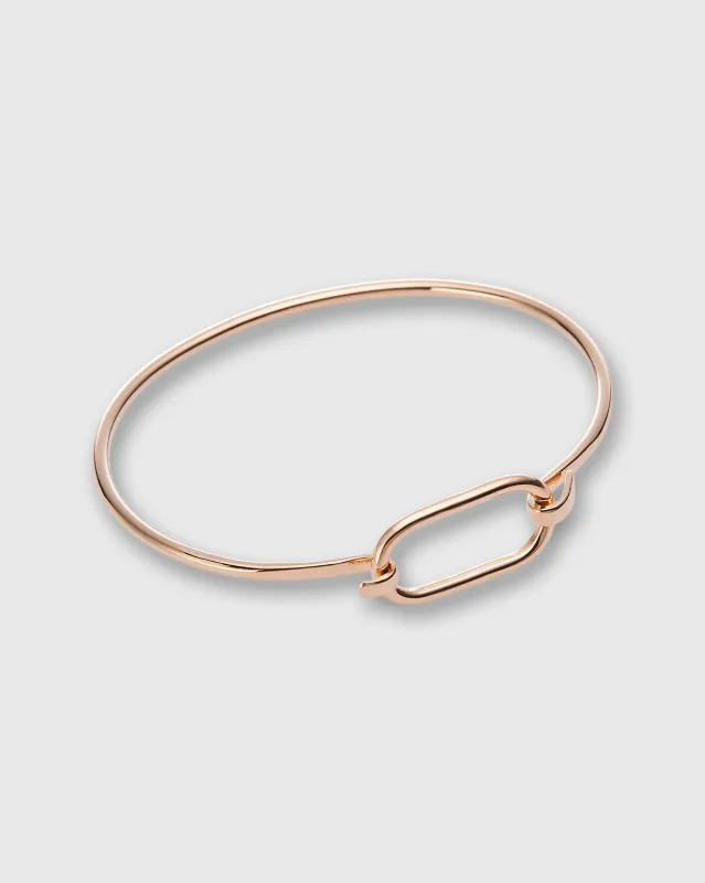 Wire Bracelet in Gold made by Mashburn