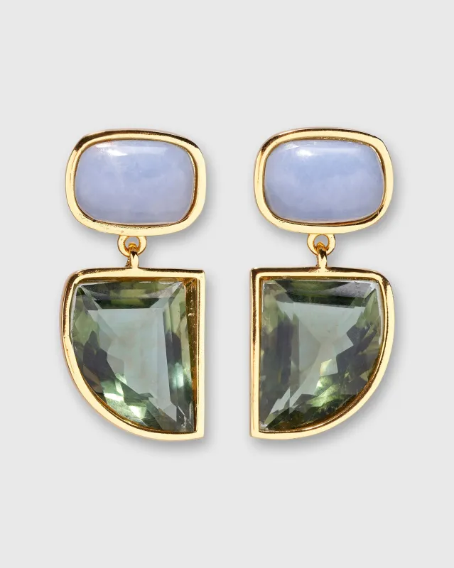 Fin Earrings in Sea Multi sold by Mashburn