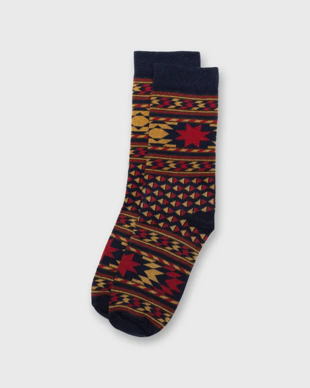 American Star Socks in Navy made by American Trench