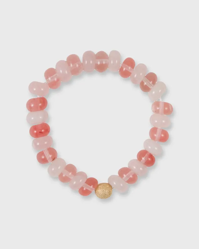 Semi Precious Beaded Bracelet in Calm made by Mashburn