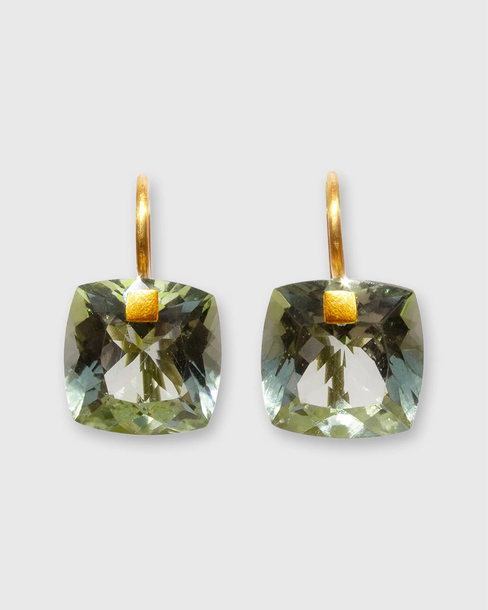 Small Summer Earrings in Green Quartz sold by Mashburn product image thumbnail 2