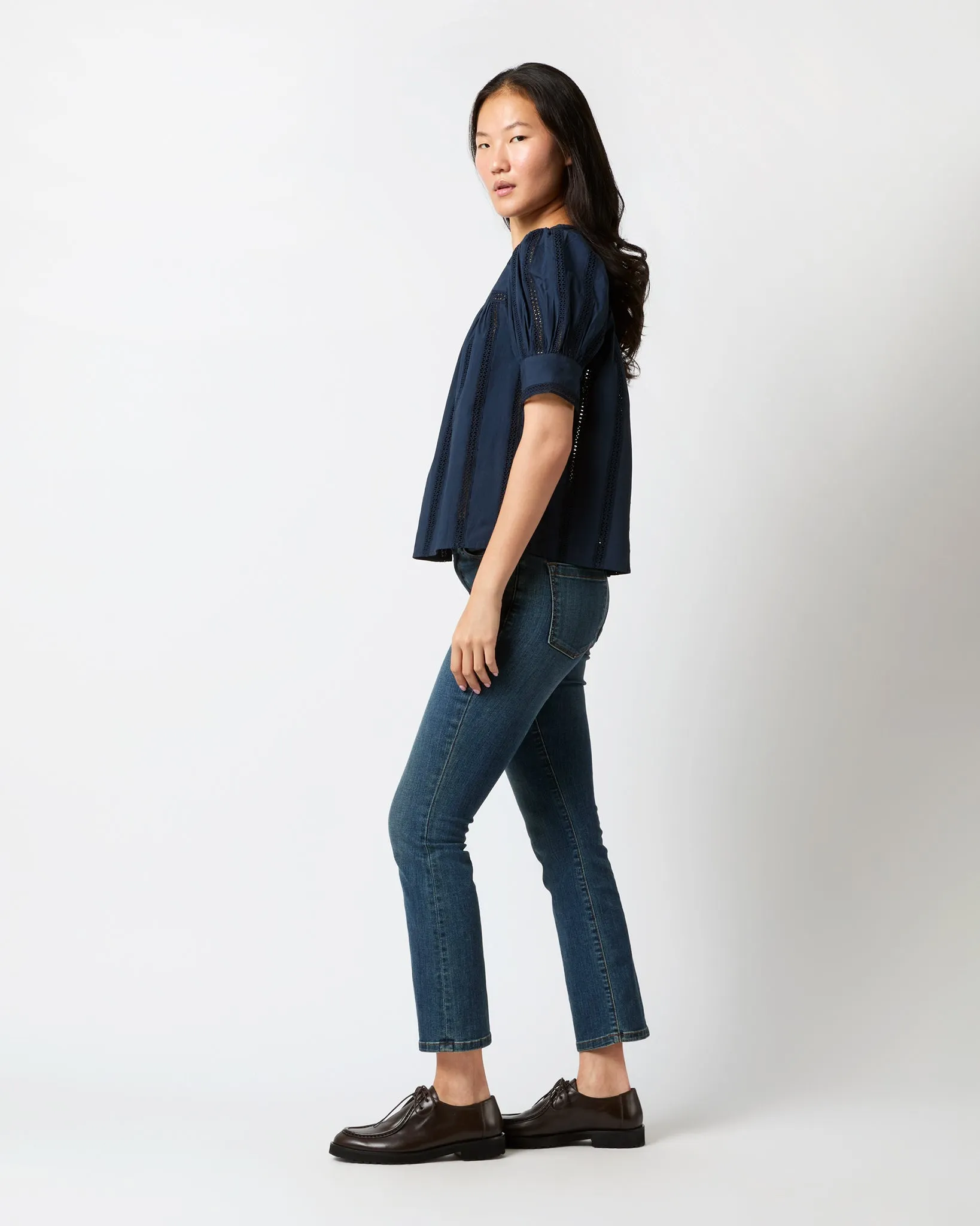 Nara Top in Midnight sold by Mashburn product image thumbnail 5