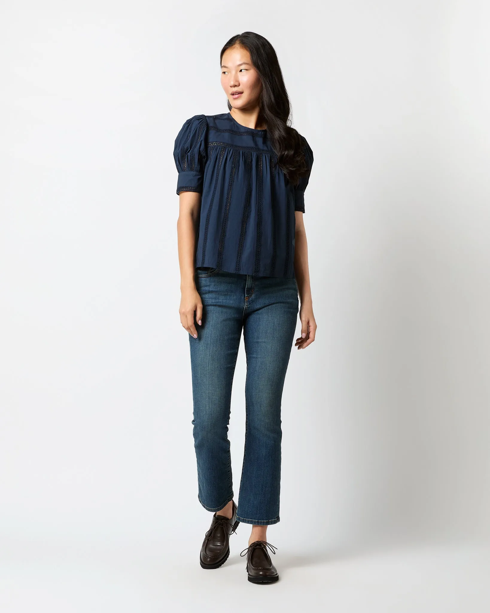 Nara Top in Midnight sold by Mashburn product image thumbnail 4