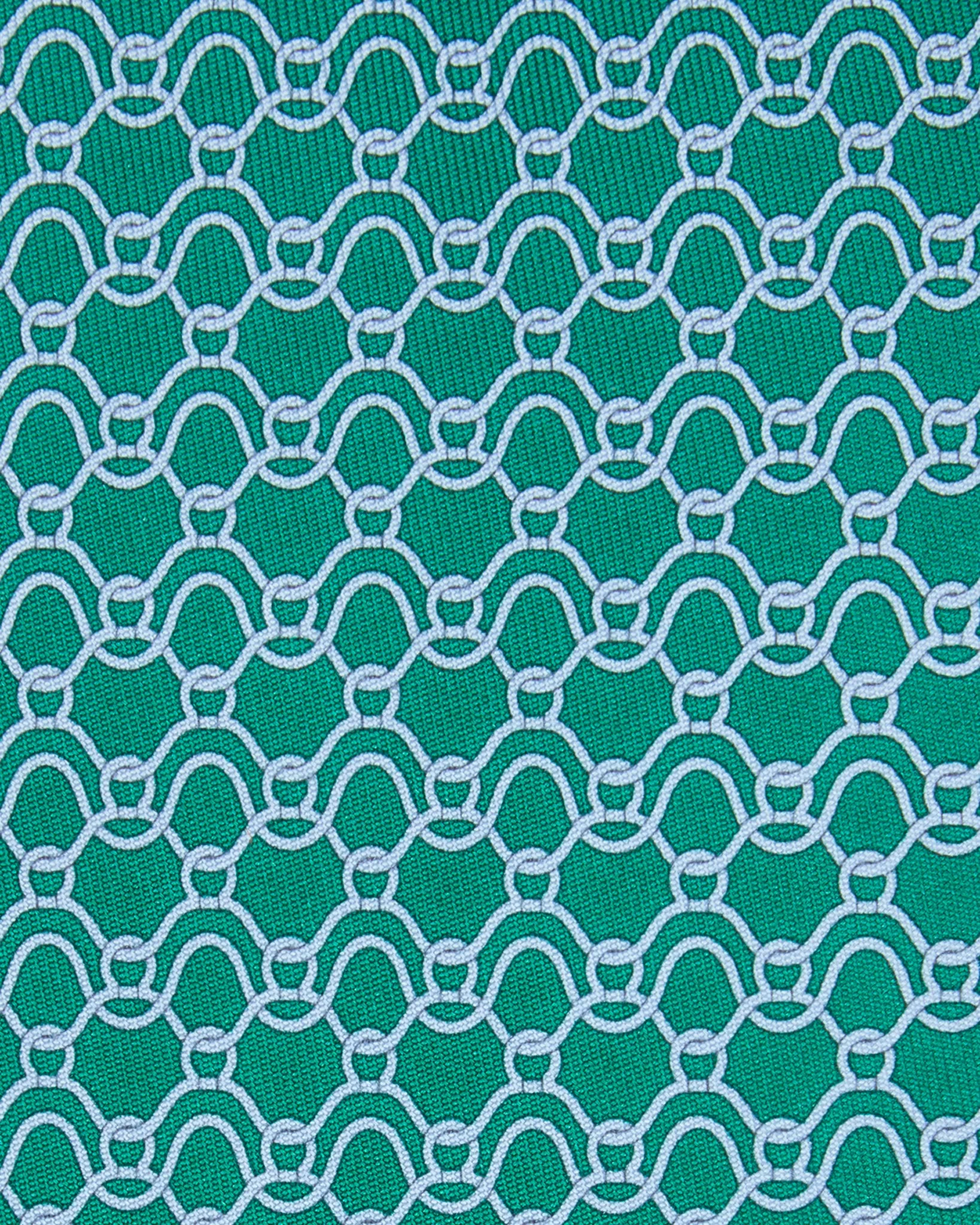 Silk Print Tie in Green/Sky Ropes sold by Mashburn product image thumbnail 2