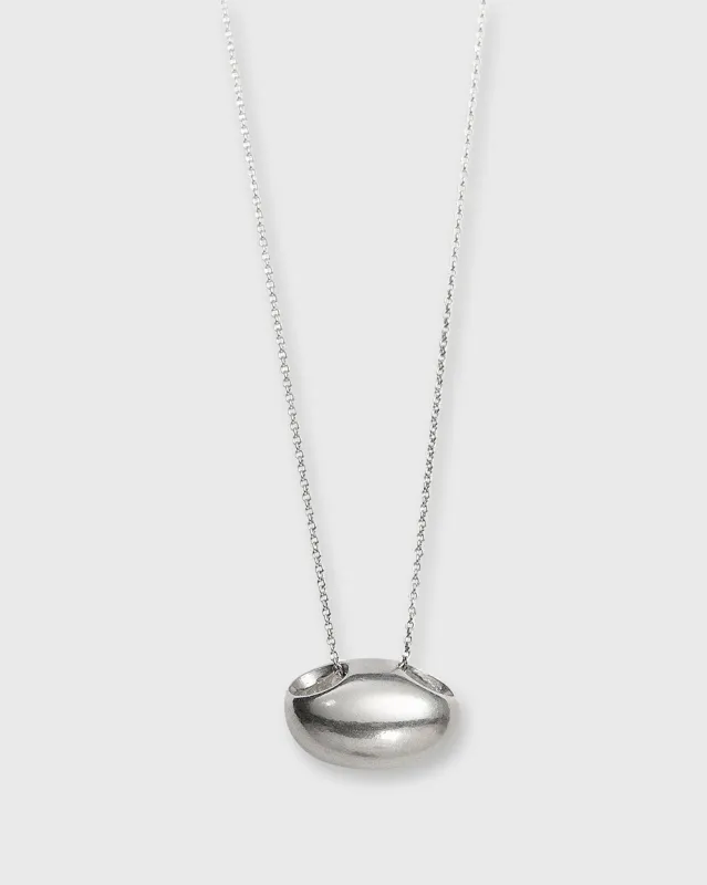 Bean Drop Necklace in Sterling Silver sold by Mashburn