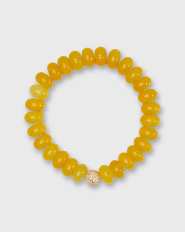 Semi Precious Beaded Bracelet in Yellow Monochrome sold by Mashburn