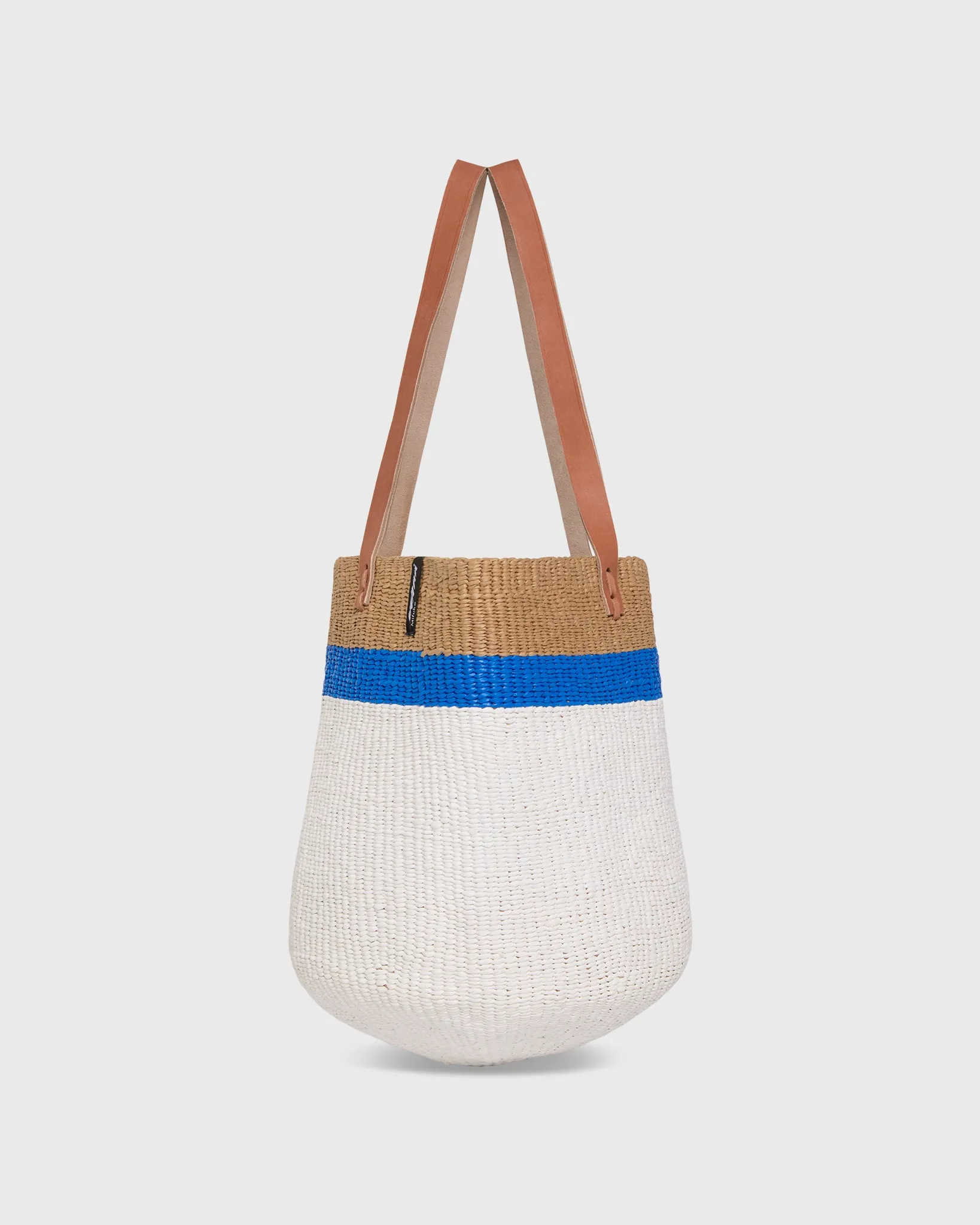 Kiondo Shopper Basket in Top Stripe Blue sold by Mashburn product image thumbnail 3