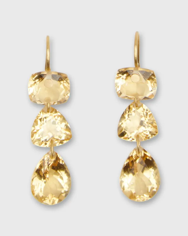 Jemima Earrings in Citrine sold by Mashburn
