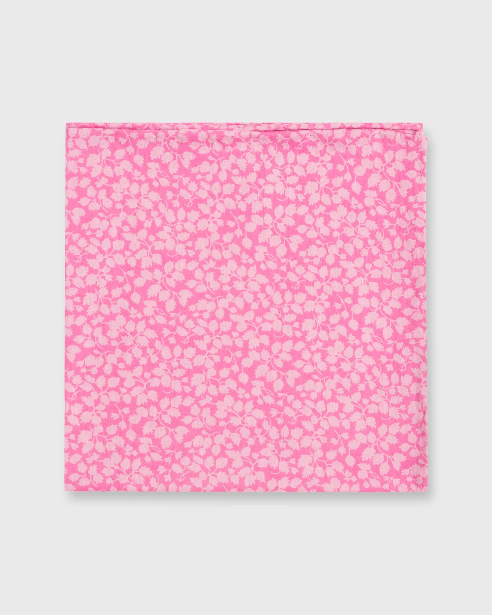 Cotton Print Pocket Square in Pink Glennjade Liberty Fabric sold by Mashburn
