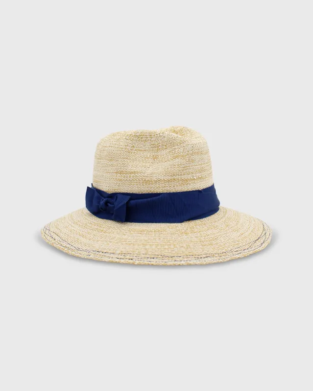 Rise N' Shine Hat in Oatmeal/Cadet made by Mashburn