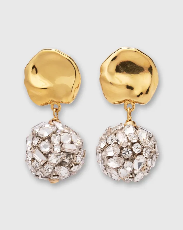 Meteor Shower Clip-On Earrings in Gold sold by Mashburn